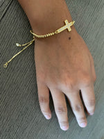 Cross bracelet